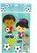 TINYMILLS Soccer Coloring Books for Kids with 12 Coloring books and 48 Crayons, Fun Team Birthday Party Favors, Goodie Bag Stuffers, Prizes, Favor Bag Filler, Team Party Prizes